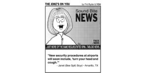 Funny Cartoon: Anchor Woman