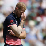 England's Ben Stokes looks dejected